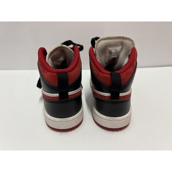 Nike Air Jordan 1 Mid Gym Red Toddler 640734-122 - Size 13C - Picture 5 of 10